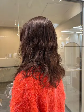 ロング パーマ TSUMUGI ／縮毛矯正✨️のヘアスタイル