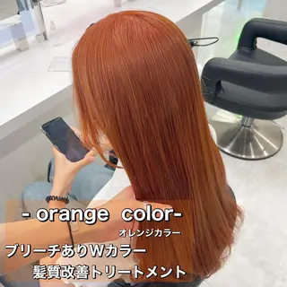 ロング カラー ボブカットモデル 募集中　ukaのヘアスタイル