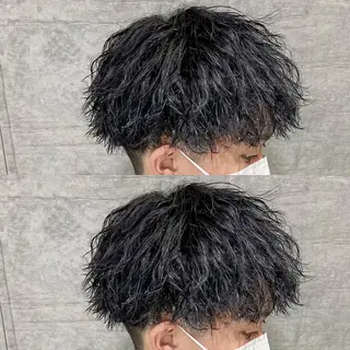 ショート パーマ メンズ 藤井優大 店舗異動しましたのその他イメージ
