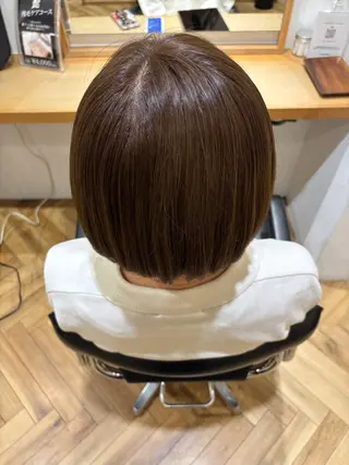 カラー 渋川 真奈のヘアスタイル