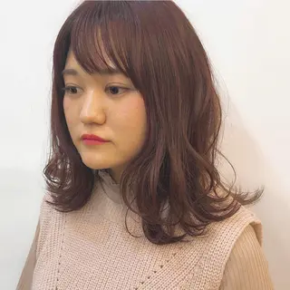 カラー 山野 稚奈のヘアスタイル