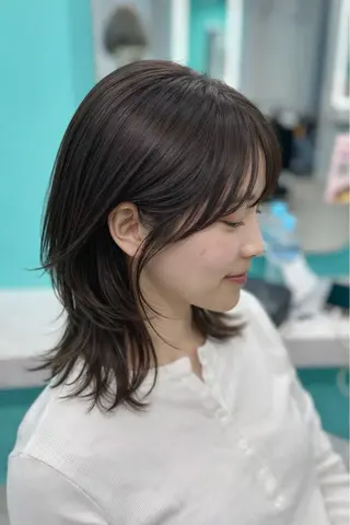 ミディアム 《お悩み改善》 美容師アラカキのヘアスタイル