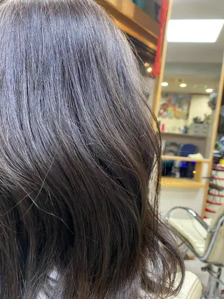 セミロング LIBRO所属・Moca 〰️のヘアスタイル