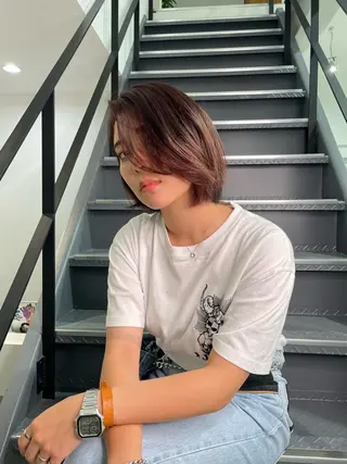 ショート 西野 未桜のヘアスタイル