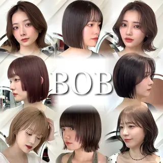 ショート カラー 原宿/韓国ボブ /くびれボブ/優希のヘアスタイル
