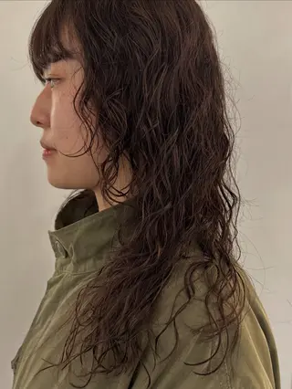 ロング パーマ お悩み解決パーマ hana🩰のヘアスタイル