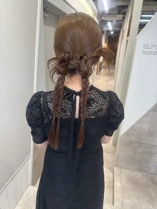 ロング 三輪 恭平のヘアスタイル