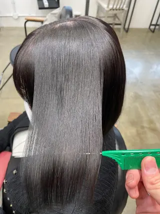 ミディアム カラー 🌈本物の髪質改善 森田涼平のヘアスタイル