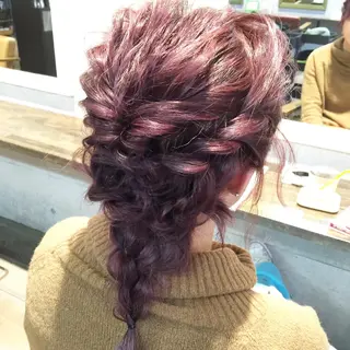 カラー ヘアアレンジ ルーチェヘアー 北摂エリアNo.1のヘアスタイル