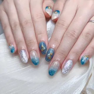 ネイル M🌷nail 長さだし専門店のネイルデザイン