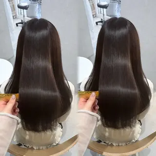 ロング カラー 透明感/チョコカラー 💍TAMA💍のヘアスタイル