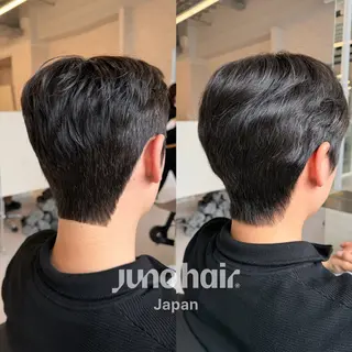 メンズ 韓国式ダウンパーマ 🇰🇷櫻井健のヘアスタイル