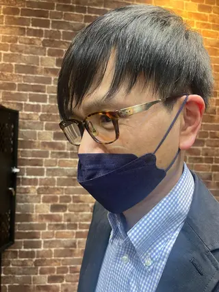 ショート カラー パーマ ヘアアレンジ メンズ キッズ ネイル マツエク・マツパ アイブロウ 久木原 ゆりのヘアスタイル