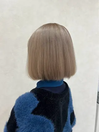 ショート カラー ヘアアレンジ 渋谷のブリーチカラー シェフ🧑‍🍳蓮のヘアスタイル