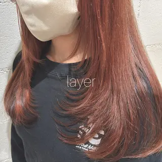 ロング 𓅰なかがわ ふみな𓅯のヘアスタイル