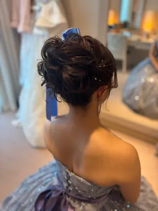 ヘアアレンジ ✨透明感艶カラー ✨💍Yuri💍のヘアスタイル