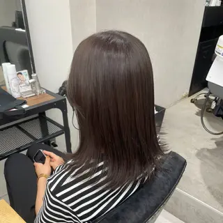 ロング カラー パーマ ヘアアレンジ メンズ mona/ ストレートスタイル✨のヘアスタイル