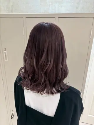 ミディアム カラー 🧸 山下 礼華 🧸のヘアスタイル