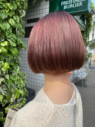 ショート カラー 完全個室/ケアカラー 🌟misaki🌟のヘアスタイル