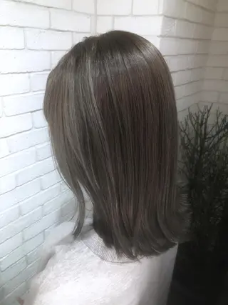 ミディアム カラーアンドケアリタ kitamuuuのヘアスタイル
