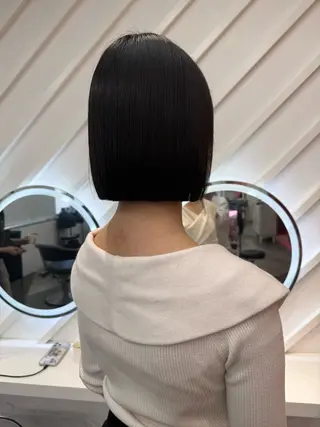 ショート ボブ/縮毛矯正/ 髪質改善/渋谷/美月のヘアスタイル