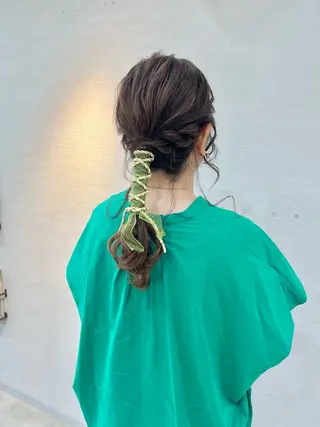 ヘアアレンジ 透明感カラー/艶髪 🌷ちばなお🌷のヘアスタイル