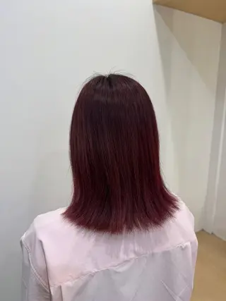 ミディアム カラー 大塚 しおりのヘアスタイル