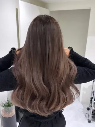 ロング カラー ご予約 宜しくお願いします！のヘアスタイル