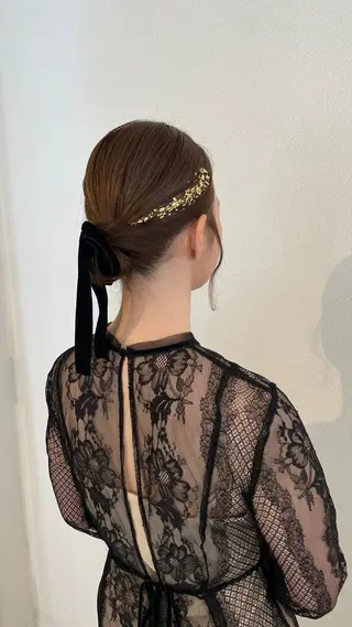 ミディアム 倉地 更彩のヘアスタイル