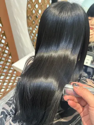 セミロング AYAKA 下北沢suuのヘアスタイル