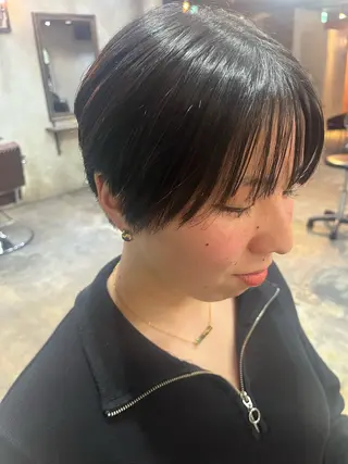 ショート カラー ハイトーンカラー🩵 耳ツボジュエリー👂のその他イメージ