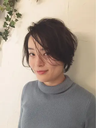 ショート シマダ アユミのヘアスタイル