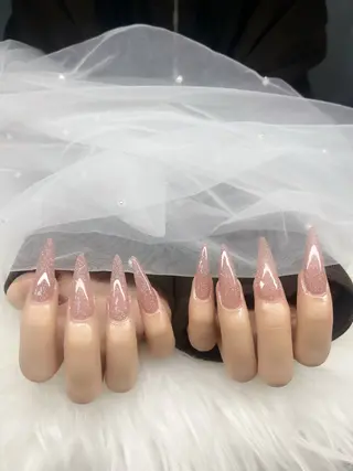 ネイル ハイネイル 自宅サロンのネイルデザイン