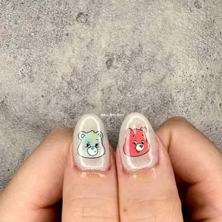 ネイル 3dパーツ/流行り 👧shushu❤️のネイルデザイン