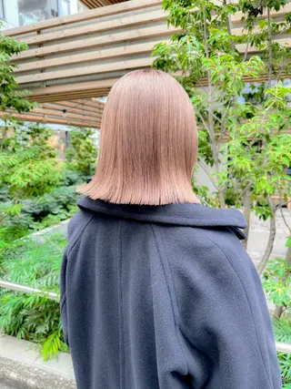 ミディアム ハイトーン🫧艶髪 MAIKAのヘアスタイル