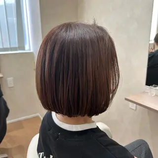 ショート カラー 砂野 真璃奈のヘアスタイル