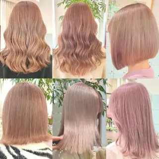 セミロング カラー ヘアアレンジ 🌹TikTok４万 ﾌｫﾛﾜｰ🌹AKIのヘアスタイル