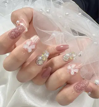 ネイル bijou nails 蓮のネイルデザイン