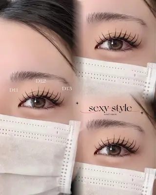 マツエク・マツパ RUNON 🎀 大阪福島 SeneLのマツエク・マツパデザイン