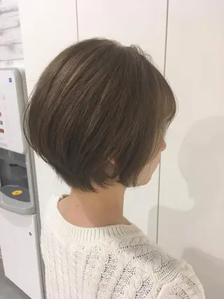 セミロング カラー ヘアアレンジ 横浜縮毛矯正 ☆渋谷良太のヘアスタイル