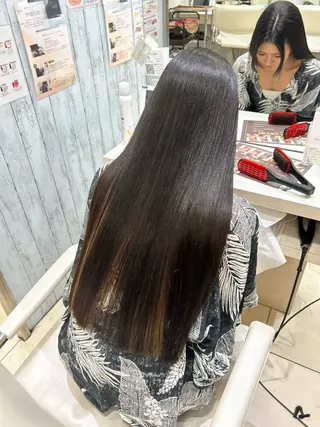 ロング 【髪質改善カラー】 瀧田嵐士🇰🇷のヘアスタイル