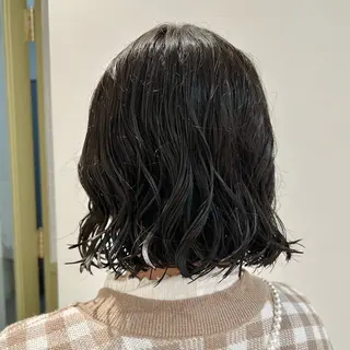 ミディアム パーマ メンズカット /パーマ🍀田畑玖音のヘアスタイル