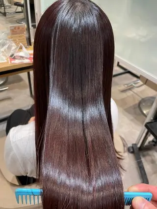 ロング 中西 未久のヘアスタイル