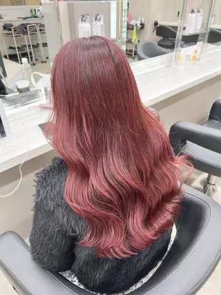 セミロング 💖札幌カラー 指名No.1💖玲奈のヘアスタイル