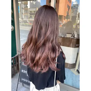 ロング カラー 日比 貴大/ minim hairのヘアスタイル