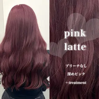 ロング カラー 韓国風艶髪🎀 暖色カラー🤍のヘアスタイル