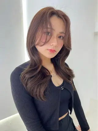 ロング カラー 韓国ヘア×髪質改善 /yoshikaのヘアスタイル