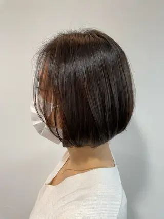 ショート カラー ショート ボブ✂︎ 髙梨  遥のヘアスタイル