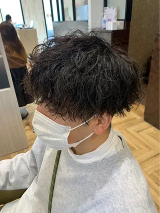 メンズ 深井 さやのヘアスタイル