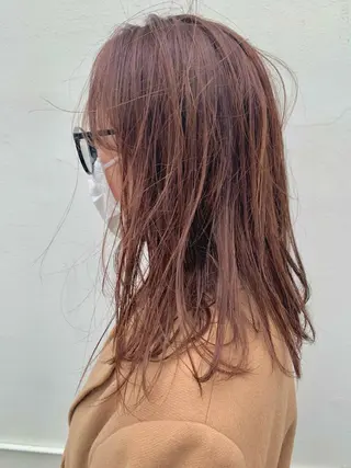 ミディアム カラー よしだ とおいのヘアスタイル